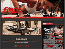 Tablet Screenshot of fitness-mania.ro